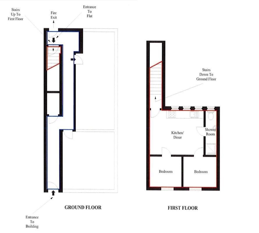Super Studio With Two Bedrooms - Five Minutes From The Station! Лондон Екстериор снимка